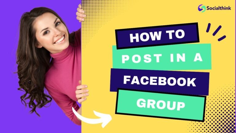 How to Post in a Facebook Group?