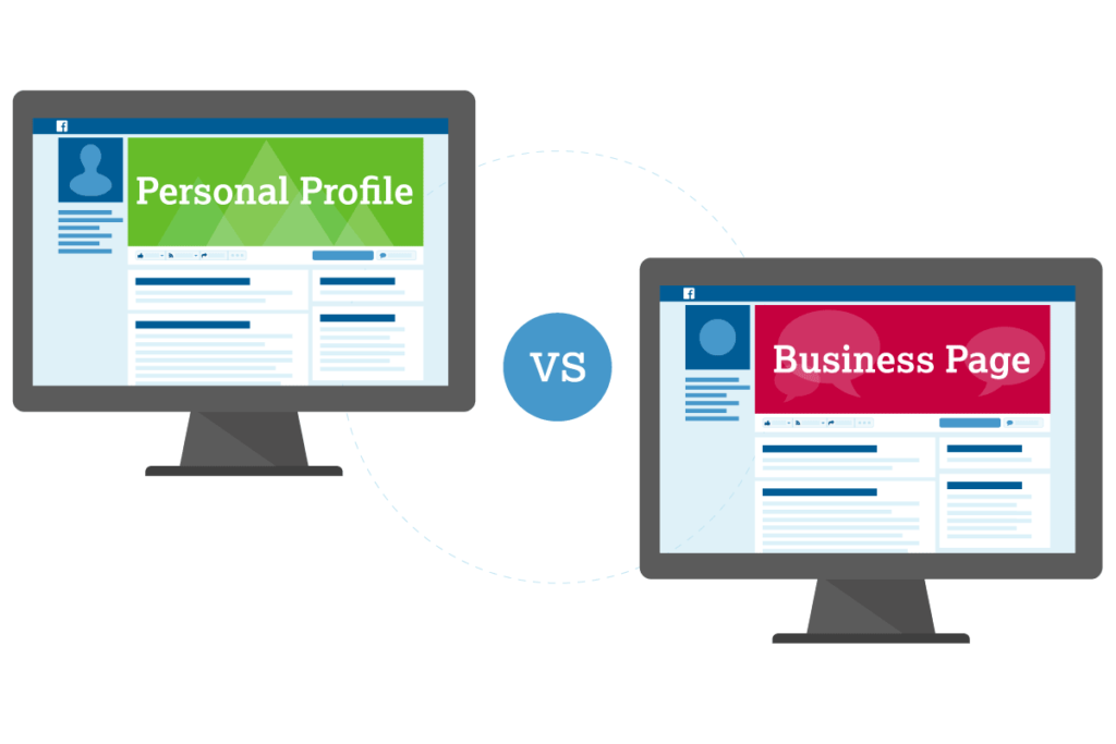 Facebook Business Page Vs. Personal Profiles