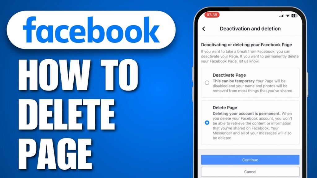 How to Delete a Facebook Page?