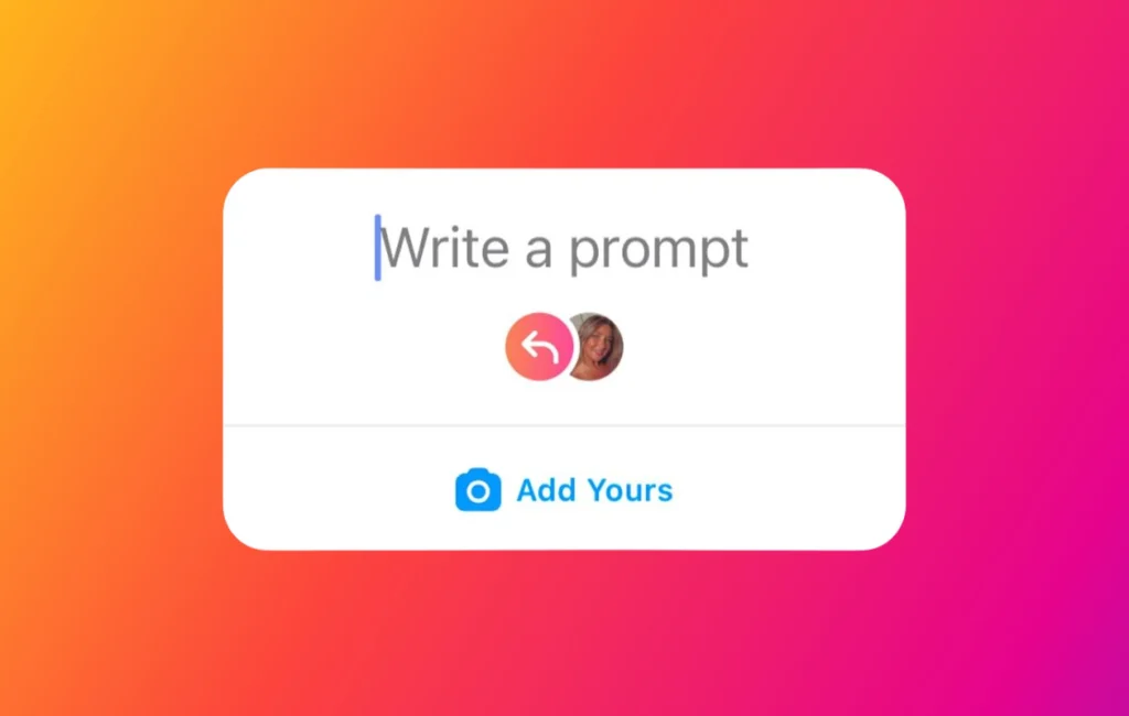 What is the "Add Yours" Sticker on Instagram?