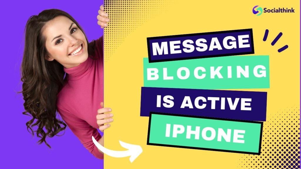 Message Blocking is Active iPhone