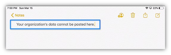 Possible Reasons Behind “Your Organization’s Data Cannot be Pasted Here” Error.