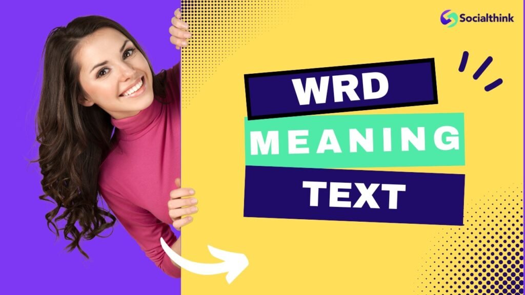 WRD Meaning in Text