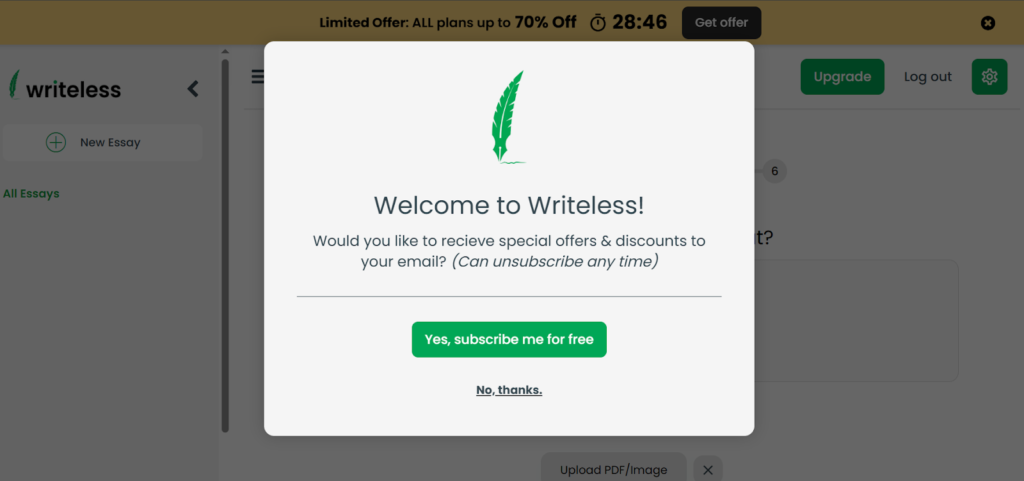 Step-by-Step Guide to Using Writeless AI